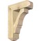 Ekena Millwork Balboa Craftsman Rough Sawn Bracket w/ Offset Brace, Douglas Fir, 8"W x 24"D x 32"H BKT0806X24X32BOA04RDF - alternate 1